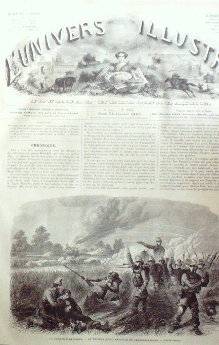 L'Univers illustré 1863 # 245 GibraltarAlice d'Angleterre PrincesseDarlington Stephenson