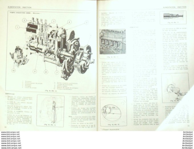 Revue Technique Automobile Ford Transit Alfetta & Alfasud L'expert #115