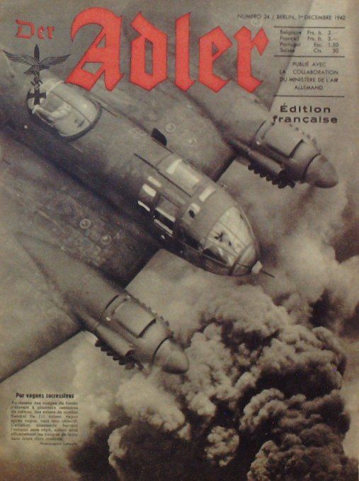 Revue Der Adler Ww2 1942 # 24