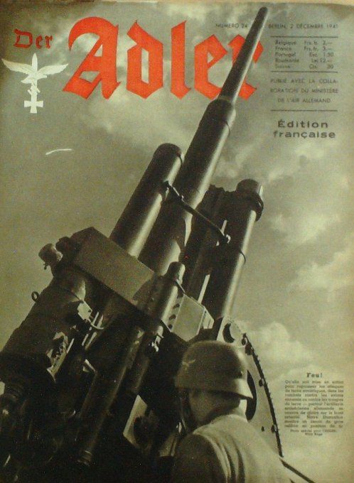 Revue Der Adler Ww2 1941 # 24