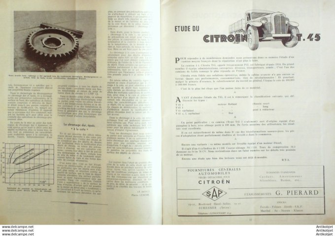 Revue Technique Automobile Citroën T 45 Chromage 22#1948