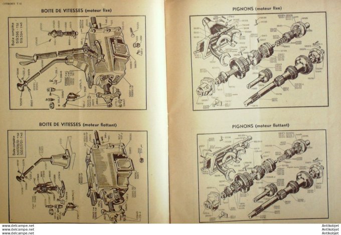 Revue Technique Automobile Citroën T 45 Chromage 22#1948