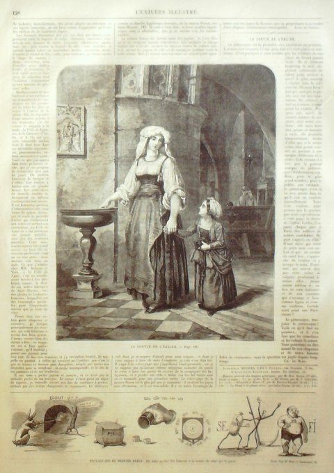 L'Univers illustré 1863 # 253 Goszcza Mle Trebelli Daniel de Foie au Pilori