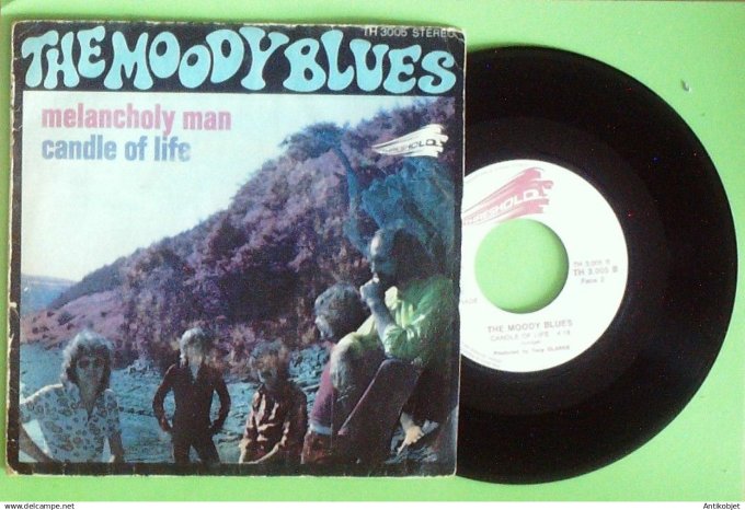 The Moody Blues 45T SP Candle of life 1969