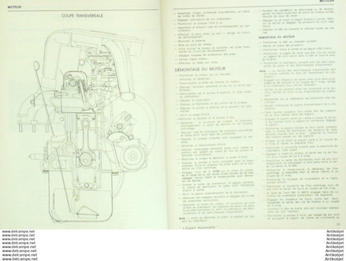 Revue Technique Automobile Autobianchi A112 L'expert #315