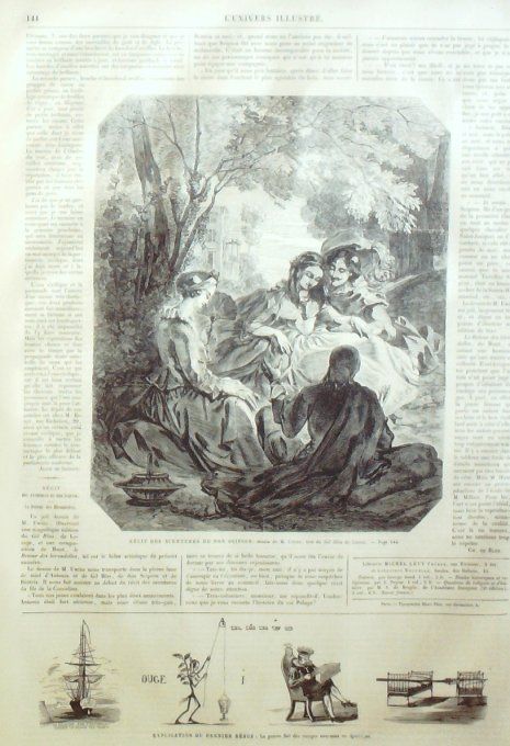 L'Univers illustré 1863 # 255 Espagne Madrid Montero Pologne Zagosc 