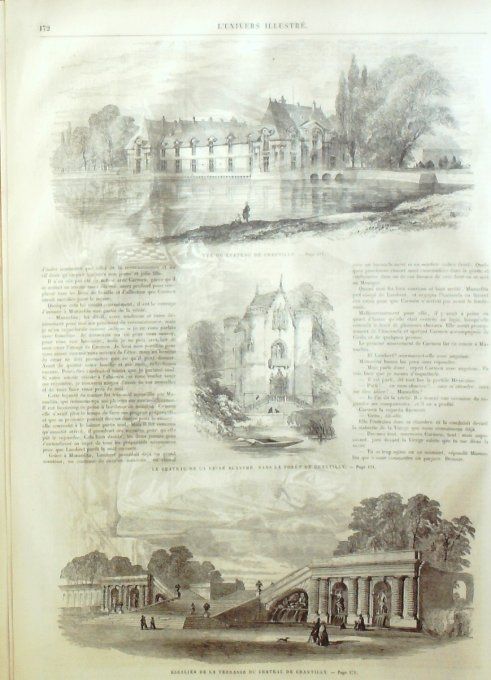 L'Univers illustré 1863 # 259 Mexique Puebla Berlin Théâtre Chantilly (60) Egypte Caire Musicos