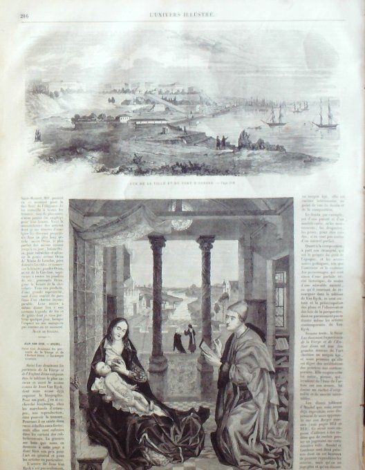 L'Univers illustré 1863 # 264 Ukraine Odessa  Autriche Vienne Ecosse berger Emile Prudent