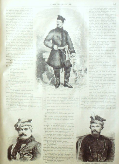 L'Univers illustré 1863 # 268 Suède Gothembourg ALgérie Gal Jezioranski Swiechowski 