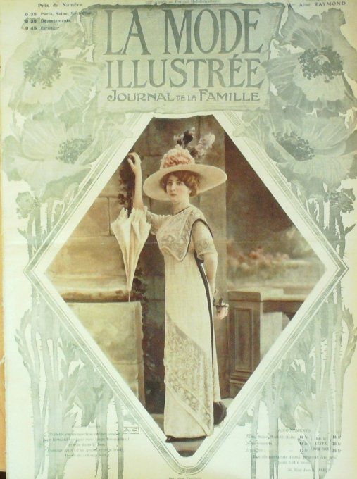 Journal Mode illustrée 1911 # 26 Blouses & coiffures