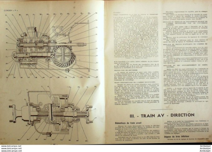 Revue Technique Automobile Citroën Type H Morris Minor Ford Vedette 1950