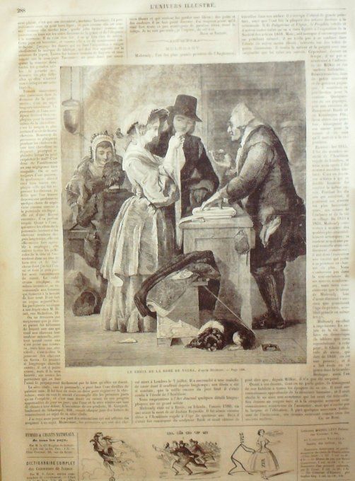 L'Univers illustré 1863 # 273 Madagascar Reine Raosahery Munster (67) catédraleangleterre New-Haven