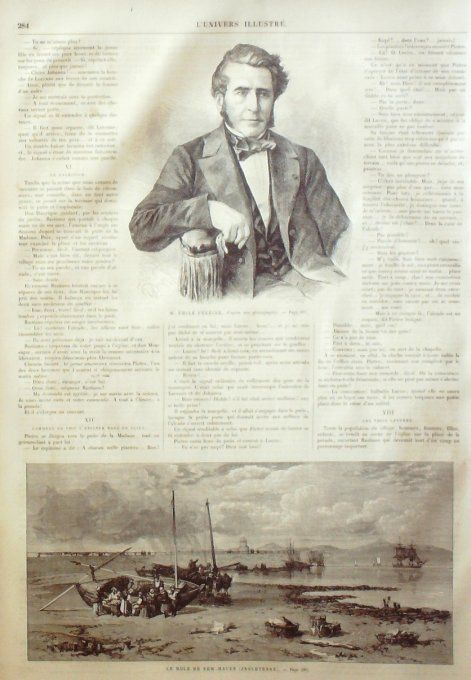 L'Univers illustré 1863 # 273 Madagascar Reine Raosahery Munster (67) catédraleangleterre New-Haven