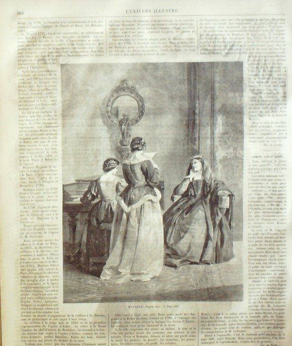 L'Univers illustré 1863 # 275 Haras du Pin (61) Toulon (83) port Hamlet & Ophélia