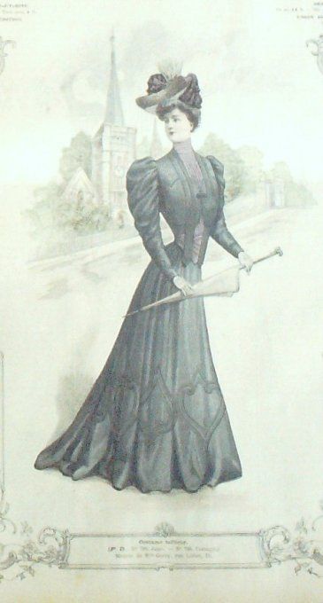 Journal Mode illustrée 1905 # 27 Costume tailleur