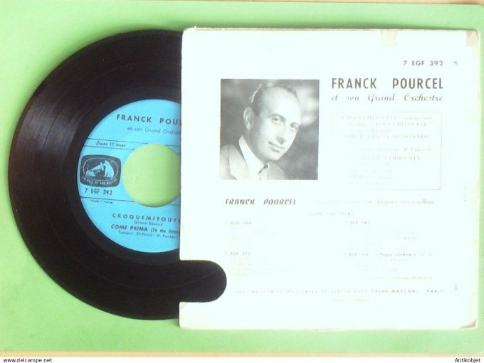 Pourcel Franck 45T EP Come prima 1963