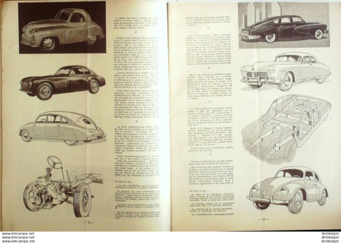 Revue Technique Automobile Peugeot 201C Bobines d'Allumage 24#1948