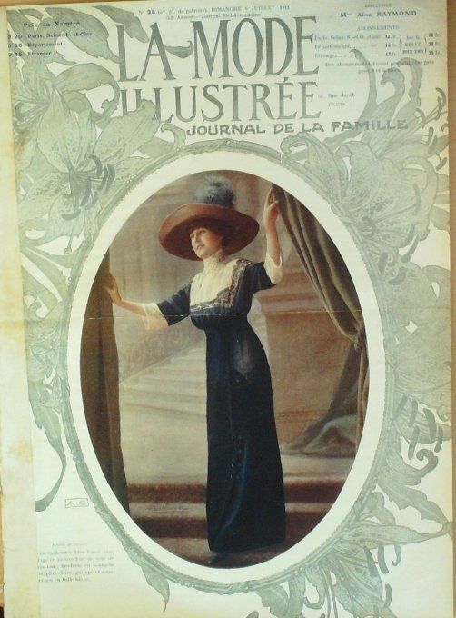 Journal Mode illustrée 1911 # 28 Robes de visites