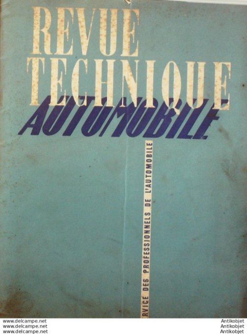 Revue Technique Automobile Simca 5 Autocars Chausson 17#1947