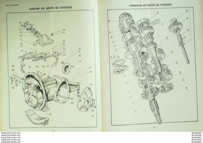 Revue Technique Automobile Panhard Ford Canada 40#1949