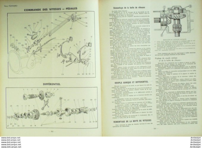 Revue Technique Automobile Panhard Ford Canada 40#1949