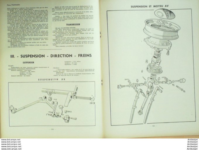 Revue Technique Automobile Panhard Ford Canada 40#1949