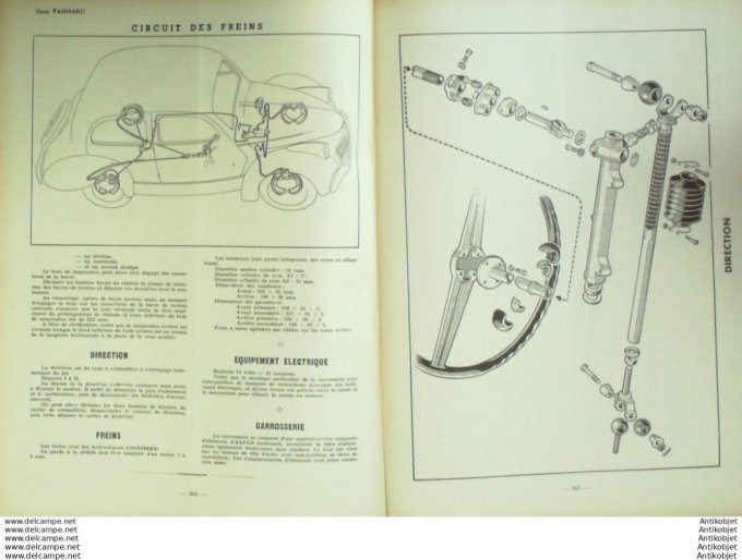 Revue Technique Automobile Panhard Ford Canada 40#1949