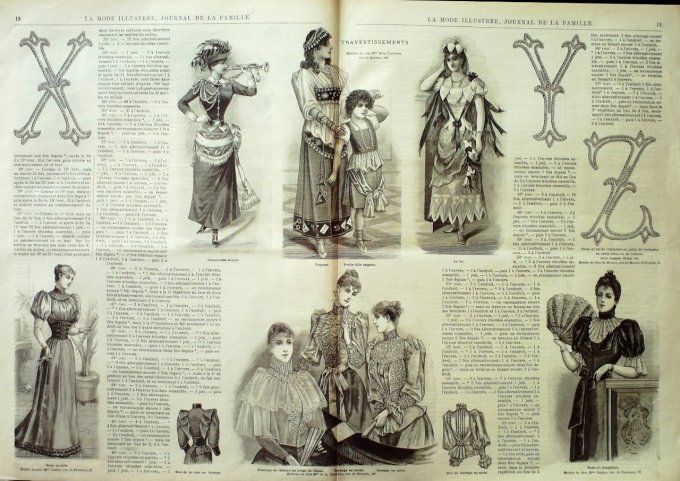 Journal Mode illustrée 1893 # 2 Chapeau de forme