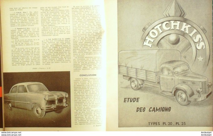 Revue Technique Automobile Simca Aronde Citroën 2cv camions Diamond 93#1954