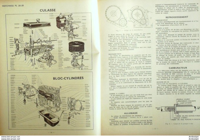 Revue Technique Automobile Simca Aronde Citroën 2cv camions Diamond 93#1954