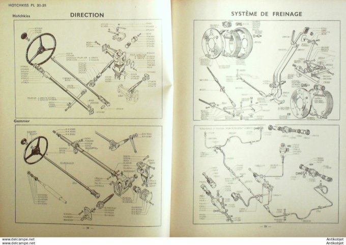 Revue Technique Automobile Simca Aronde Citroën 2cv camions Diamond 93#1954