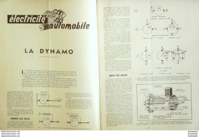 Revue Technique Automobile Simca 8-1200 Jeep 49-50 1950