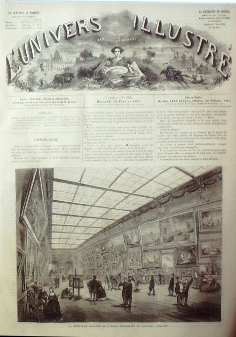 L'Univers illustré 1864 # 305 Mozambique chasse Danemark Breslau Lubeck Frédéric de Prusse