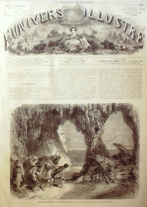 L'Univers illustré 1864 # 318 Usa Charleston Madagascar Mangourou Andakana Tananarive