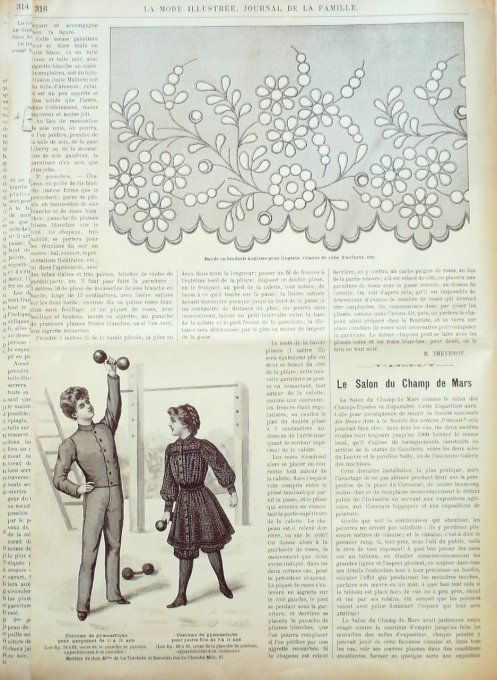 Journal Mode illustrée 1897 # 31 Robes en taffetas & crêpe de Chine