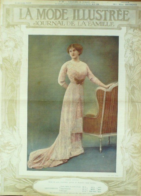 Journal Mode illustrée 1910 # 31 Robes de chambre & d'intérieur