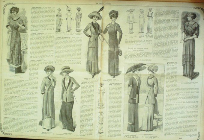 Journal Mode illustrée 1910 # 31 Robes de chambre & d'intérieur