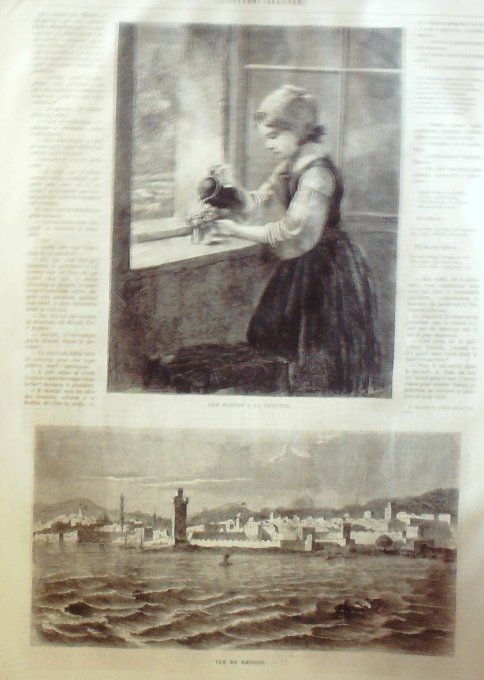 L'Univers illustré 1864 # 329 Eritso Grèces Rhodès Usa Plesant-Hill Inde Transports