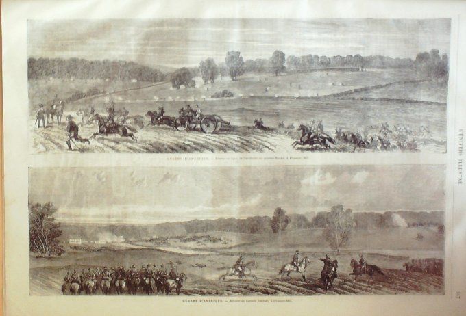 L'Univers illustré 1864 # 329 Eritso Grèces Rhodès Usa Plesant-Hill Inde Transports