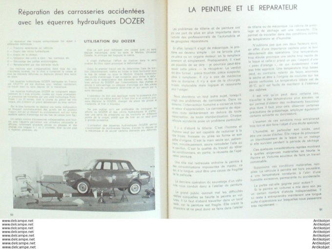 Revue Technique Automobile Peugeot J7 Triumph Berliet GRK10 Cortina 114E étude #11