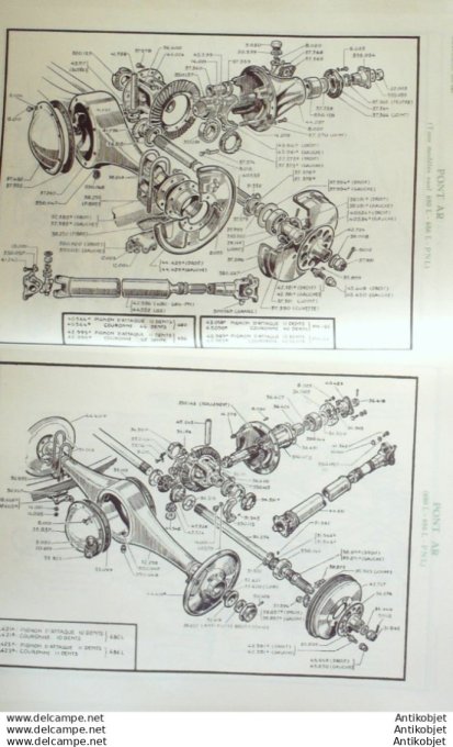 Revue Technique Automobile Hotchkiss 680-686 Course CTA Arsenal 18#1947