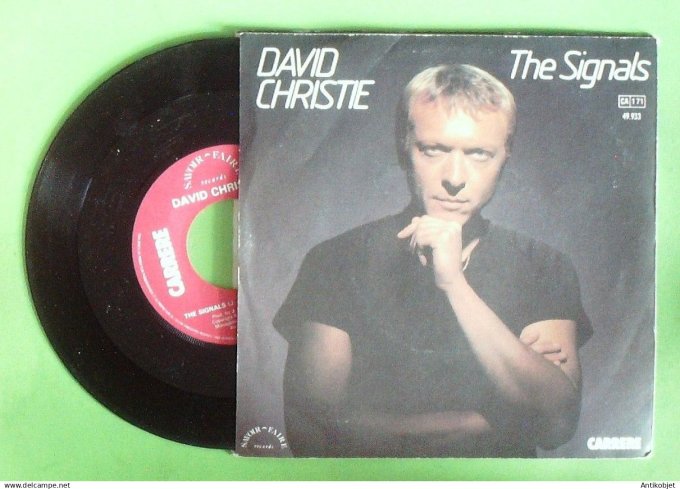 Christie David 45T SP Saddle up 1982