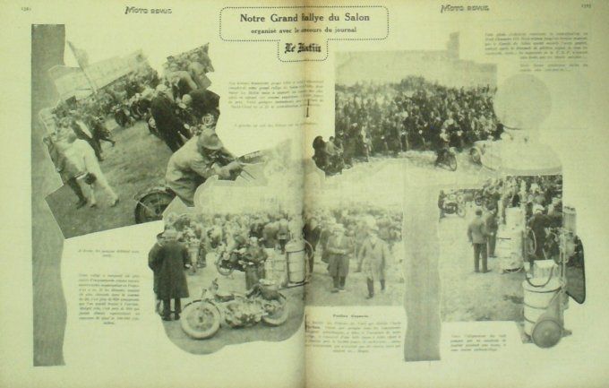 Moto Revue 1929 n° 348 Terrot & Monet Goyon 350cm sidecar moto sacoche Bernardet