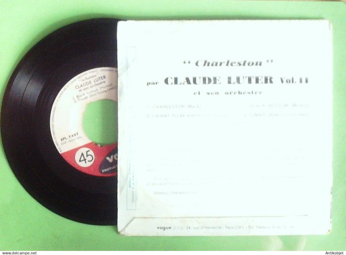 Luter Claude 45T EP Charleston 1959