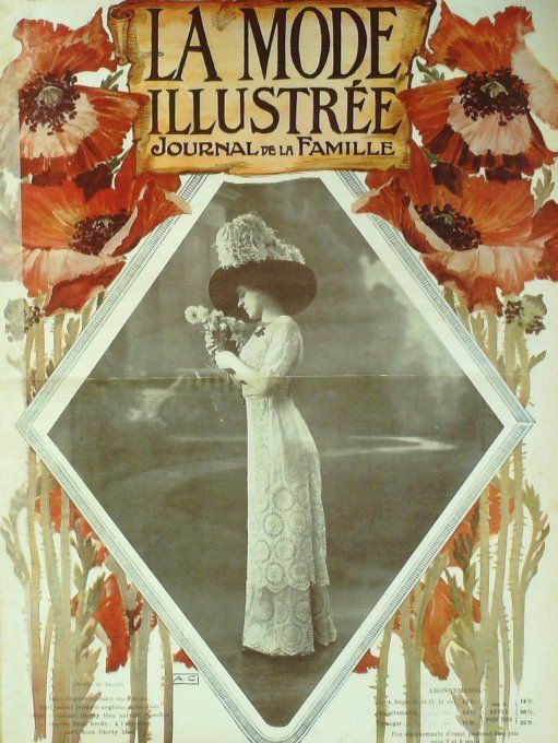 Journal Mode illustrée 1910 # 35 Robe d'intérieur