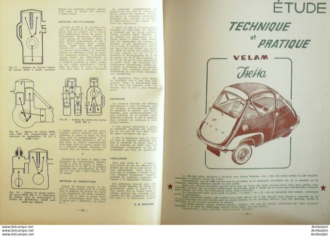 Revue Technique Automobile Velam-Isetta Triumph TR2 119#1956