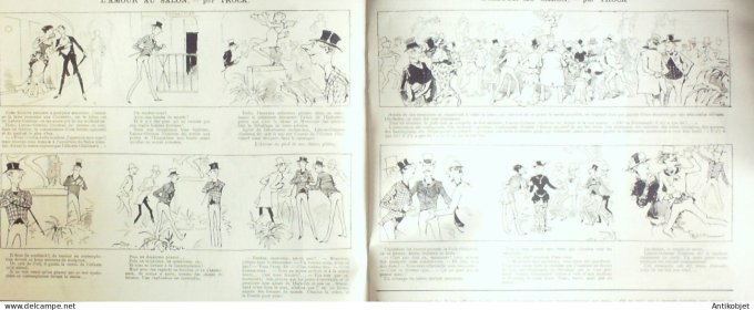 La Caricature 1883 n°201 Modes Robida Vaudeville Draner loys Trock