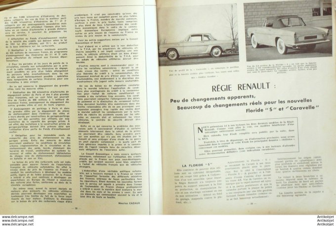 Revue Technique Automobile Citroën AMI 6 SAAB 96 193#1962