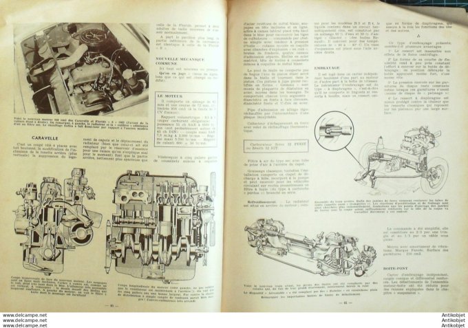 Revue Technique Automobile Citroën AMI 6 SAAB 96 193#1962