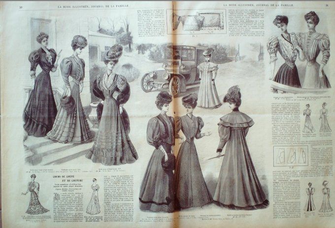 Journal Mode illustrée 1906 #  3 Costume tailleur